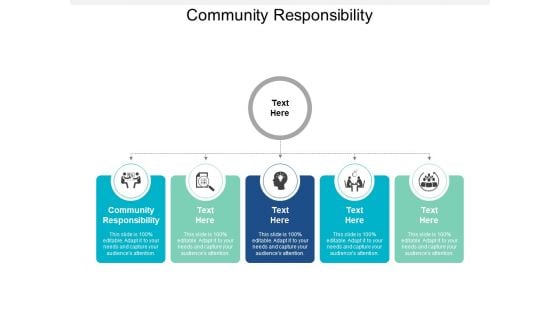 Community Responsibility Ppt PowerPoint Presentation Summary Clipart Cpb