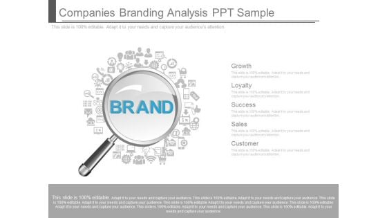 Companies Branding Analysis Ppt Sample