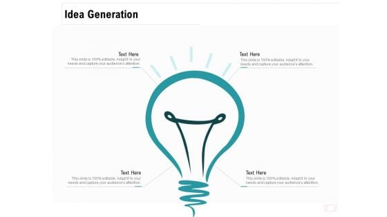 Company Amalgamation Idea Generation Ppt Layouts Information PDF