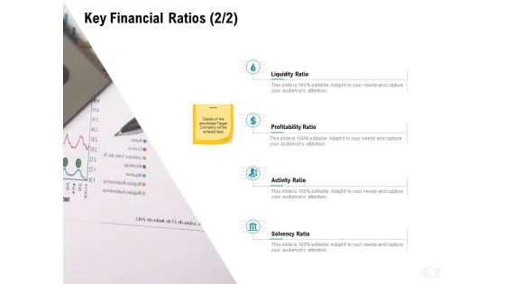 Company Amalgamation Key Financial Ratios Ppt Inspiration Deck PDF