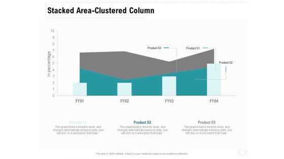 Company Amalgamation Stacked Area Clustered Column Ppt Summary Demonstration PDF