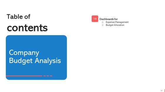 Company Budget Analysis Ppt PowerPoint Presentation Complete Deck With Slides Slide37