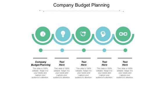 Company Budget Planning Ppt PowerPoint Presentation Pictures Example File Cpb