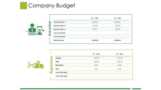 Company Budget Ppt PowerPoint Presentation Slides Master Slide Company Budget Ppt PowerPoint Presentation Slides Master Slide