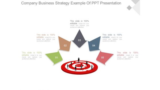 Company Business Strategy Example Of Ppt Presentation