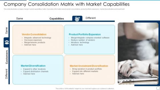 Company Consolidation Matrix With Market Capabilities Download PDF