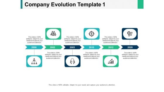 Company Evolution Ppt PowerPoint Presentation Summary Slide Download