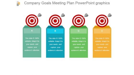 Company Goals Meeting Plan Powerpoint Graphics
