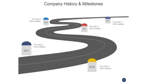 Company History And Milestones Template 2 Ppt PowerPoint Presentation Layouts Clipart