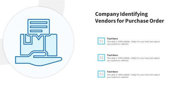 Company Identifying Vendors For Purchase Order Ppt PowerPoint Presentation Summary Good PDF Company Identifying Vendors For Purchase Order Ppt PowerPoint Presentation Summary Good PDF