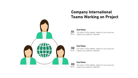 Company International Teams Working On Project Ppt PowerPoint Presentation File Layout PDF