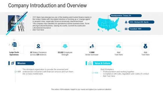 Company Introduction And Overview Ppt Show Sample PDF