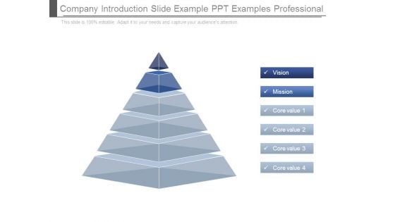 Company Introduction Slide Example Ppt Examples Professional