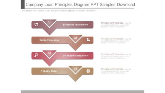 Company Lean Principles Diagram Ppt Samples Download Company Lean Principles Diagram Ppt Samples Download
