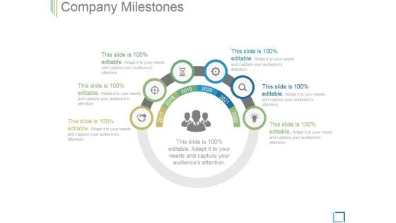 Company Milestones Template 3 Ppt PowerPoint Presentation Design Ideas