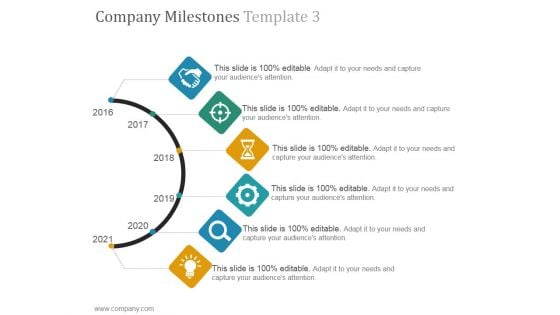 Company Milestones Template 3 Ppt PowerPoint Presentation Images