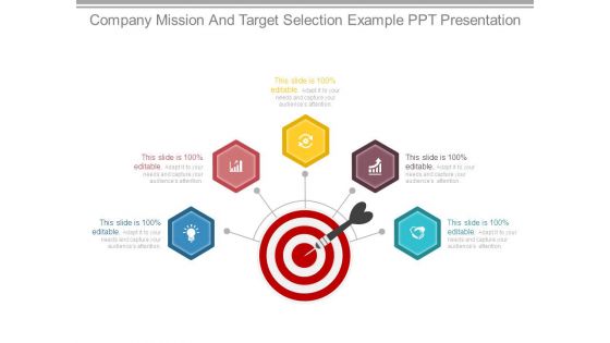 Company Mission And Target Selection Example Ppt Presentation