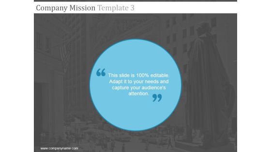 Company Mission Template 3 Ppt PowerPoint Presentation Show
