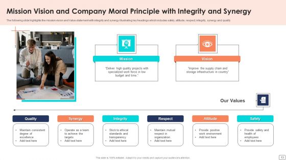 Company Moral Principle Ppt PowerPoint Presentation Complete Deck With Slides