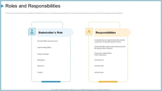 Company Need Administration Mechanisms Methods Roles And Responsibilities Graphics PDF