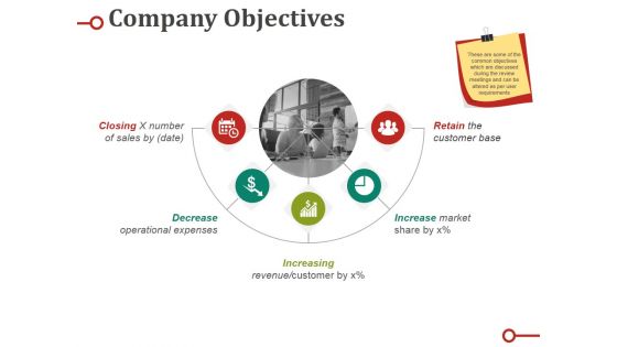 Company Objectives Ppt PowerPoint Presentation Icon Outline