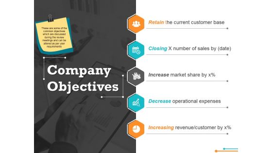 Company Objectives Ppt Powerpoint Presentation Professional Guide