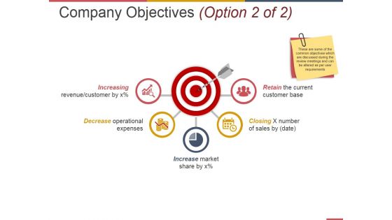 Company Objectives Template 2 Ppt PowerPoint Presentation Infographic Template Show