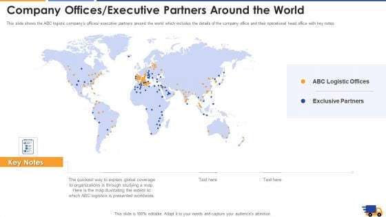 Company Offices Executive Partners Around The World Structure PDF