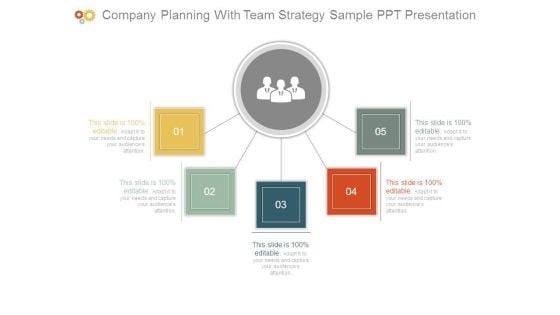 Company Planning With Team Strategy Sample Ppt Presentation