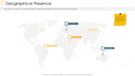 Company Process Handbook Geographical Presence Ppt Diagram Images PDF