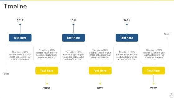 Company Recruitment Application Investor Funding Pitch Deck Timeline Microsoft PDF