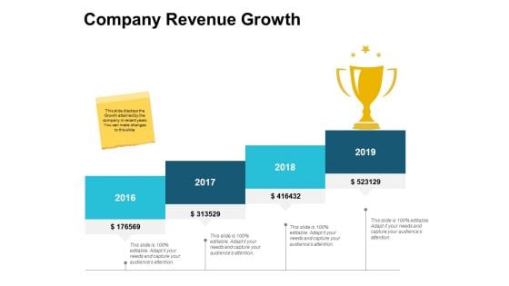 Company Revenue Growth Ppt PowerPoint Presentation Portfolio Styles