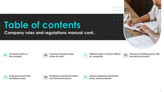 Company Rules And Regulations Manual Ppt PowerPoint Presentation Complete Deck With Slides
