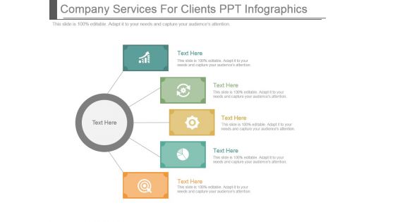 Company Services For Clients Ppt Infographics