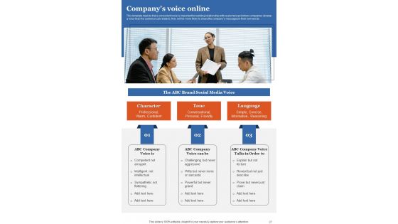 Company Social Media Policy Guide Template
