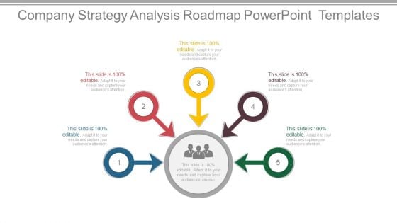 Company Strategy Analysis Roadmap Powerpoint Templates