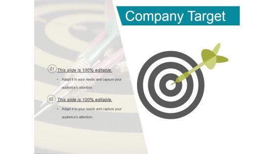 Company Target Ppt PowerPoint Presentation Influencers