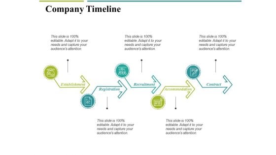 Company Timeline Ppt PowerPoint Presentation Infographic Template Graphics Example