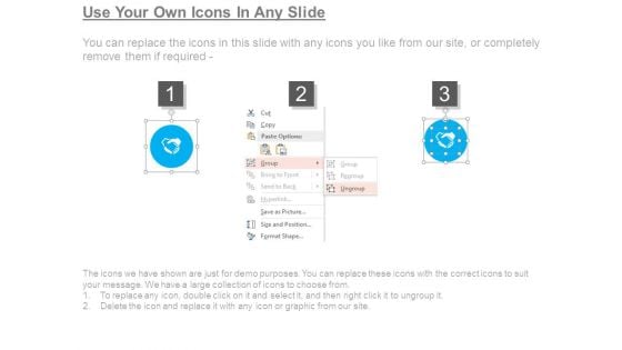 Company Vision Mission Goal With Icons Powerpoint Slide Download