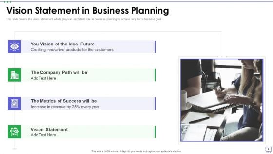 Company Vision Statement Ppt PowerPoint Presentation Complete Deck With Slides