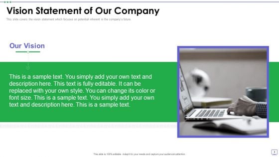 Company Vision Statement Ppt PowerPoint Presentation Complete Deck With Slides