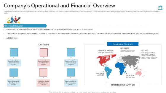 Companys Operational And Financial Overview Guidelines PDF Companys Operational And Financial Overview Guidelines PDF