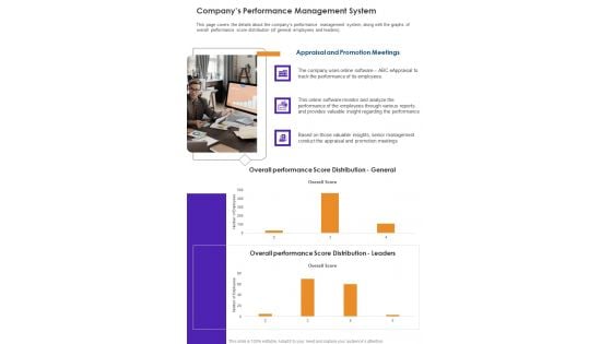 Companys Performance Management System One Pager Documents Companys Performance Management System One Pager Documents