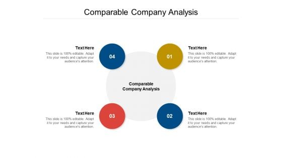 Comparable Company Analysis Ppt PowerPoint Presentation Model Professional Cpb Pdf