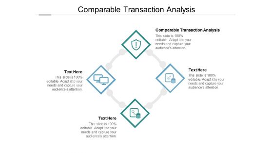 Comparable Transaction Analysis Ppt PowerPoint Presentation Ideas Deck Cpb Pdf