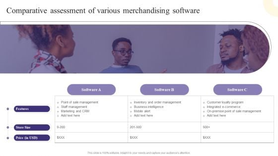 Comparative Assessment Of Various Merchandising Software Microsoft PDF