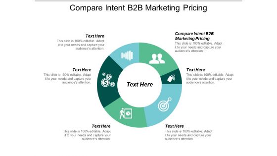 Compare Intent B2B Marketing Pricing Ppt PowerPoint Presentation Diagram Graph Charts Cpb