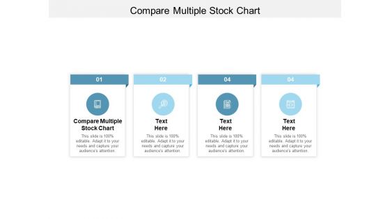 Compare Multiple Stock Chart Ppt PowerPoint Presentation Inspiration Layout Cpb