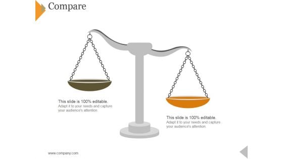 Compare Ppt PowerPoint Presentation File Templates