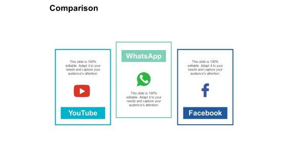 Comparison And Audiences Attention Ppt PowerPoint Presentation File Slide Download